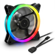 120mm Sharkoon SHARK Blades RGB Fan (schwarz, 120 mm)