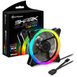 120mm Sharkoon SHARK Blades RGB Fan (schwarz, 120 mm)