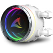 K Sharkoon S80 RGB Valge AIO 240mm Valge