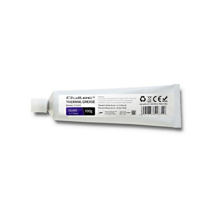 Qoltec Thermal Paste 3.17 W/m-K | 100g | Silver