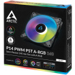 ARCTIC Lüfter P14 PWM PST A-RGB 0dB (Black)