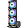 K Enermax Liquid CPU Cooler Aquafusion II 360mm ARGB Черный