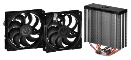 ENDORFY Fera 5 Dual Fan Processor Air cooler 12 cm Black