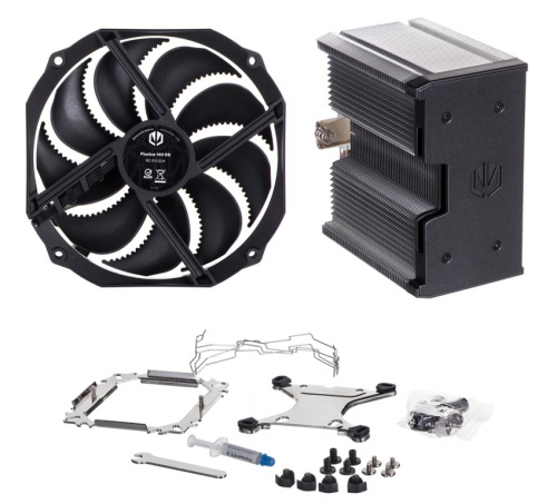 ENDORFY Fortis 5 Processor Air cooler 14 cm Black, Grey, Steel