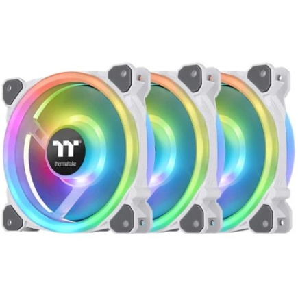 120mm Thermaltake Riing Trio 12 RGB Radiator Fan Белый TT Premium Edition