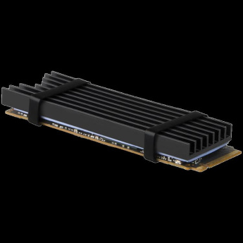 AXAGON CLR-M2L6 passive - M.2 SSD, 80mm SSD, ALUMINIUM body, silicone thermal pads, height 6mm