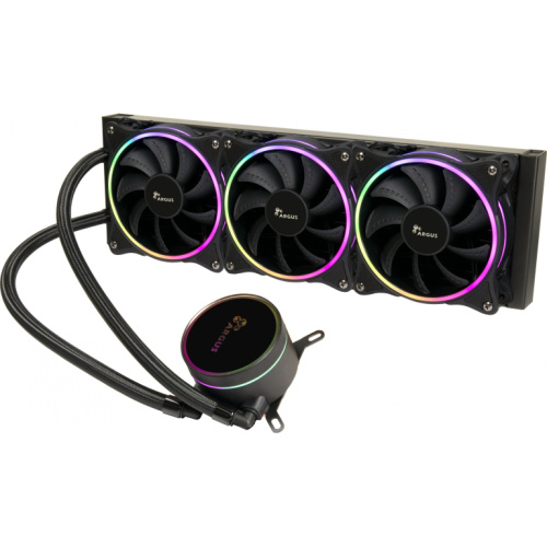 K Cooler Inter-Tech Wasserkühlung CPU Argus Iceman LC-360 RGB