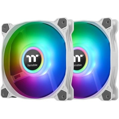 140mm Thermaltake Pure Duo 14 ARGB Sync Radiator Fan 2 Pack Valge Fan