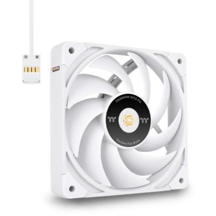 120mm Thermaltake TOUGHFAN EX12 Pro PC Cooling Fan Valge - Swappable Edition 3 Pack