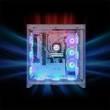 140mm Thermaltake SWAFAN EX14 ARGB PC Cooling Fan Hydrangea Blue TT Premium Edition 3 Fan Pack