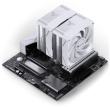 Jonsbo CR-3000E Dual-Tower ARGB CPU Cooler, 260W TDP, 120mm, White, 155mm height