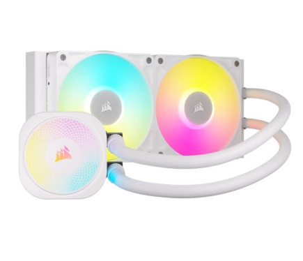 Corsair Chłodzenie procesora iCUE LINK TITAN 240 RX RGB AIO 240mm Белый