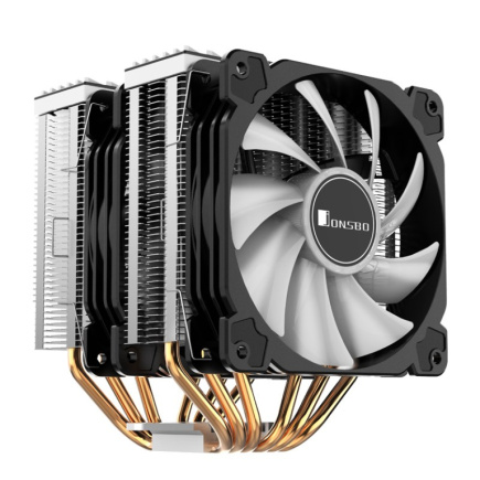 Jonsbo CR-2000GT computer cooling system Processor Cooler 12 cm Черный 1 pc(s)