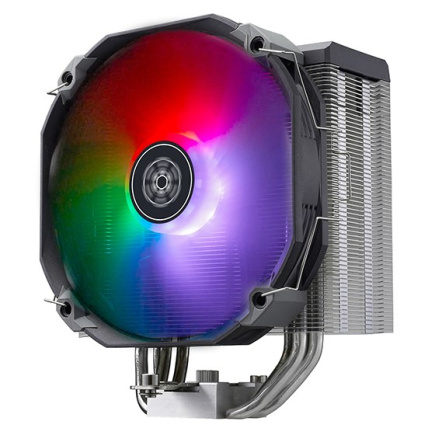 Silverstone SST-ARV140-ARGB computer cooling system Processor Air cooler 14 cm Черный, Grey 1 pc(s)