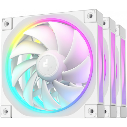 120mm DeepCool FL12 Белый Triple-Pack