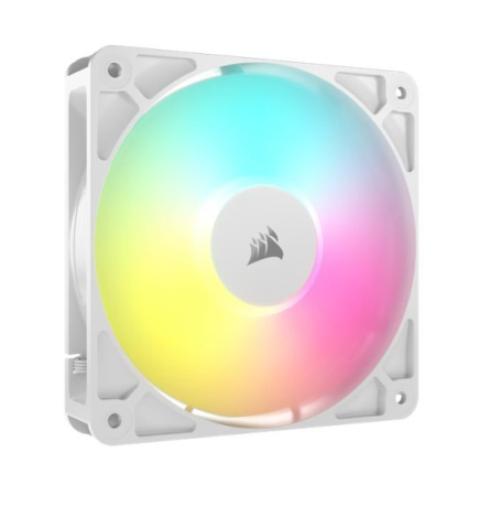 Corsair Wentylator RS120 ARGB Valge 120mm Fan Single Pack