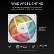 Corsair Fan RS120-R ARGB 120mm 3-pack Valge
