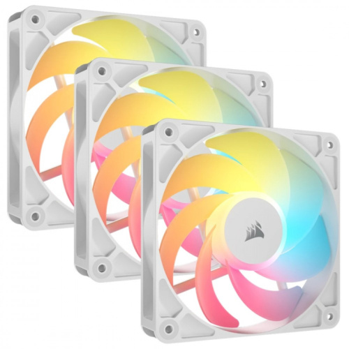 Corsair Fan RS120-R ARGB 120mm 3-pack Valge