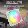 Corsair Fan RS140 ARGB 140mm Single Pack White