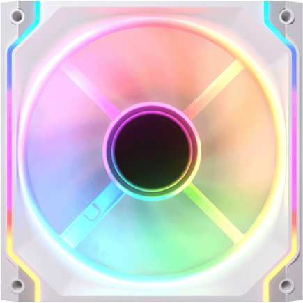 140mm COUGAR Gehäuse Lüfter SC140 ARGB,infinity mirror, Weiß