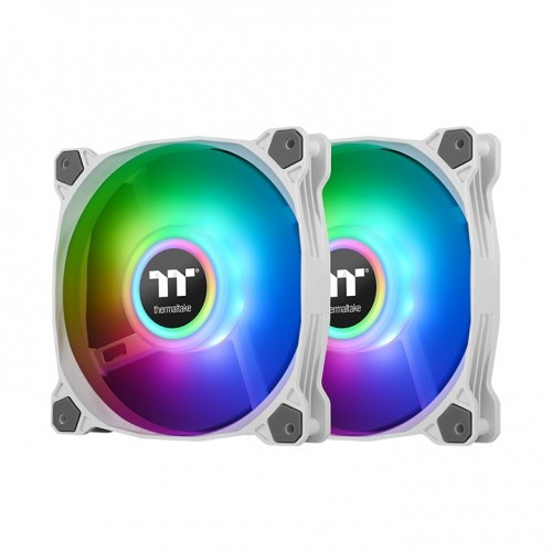 Thermaltake Fan Pure Duo 12 ARGB Sync Radiator Fan 2 Pack Valge Fan