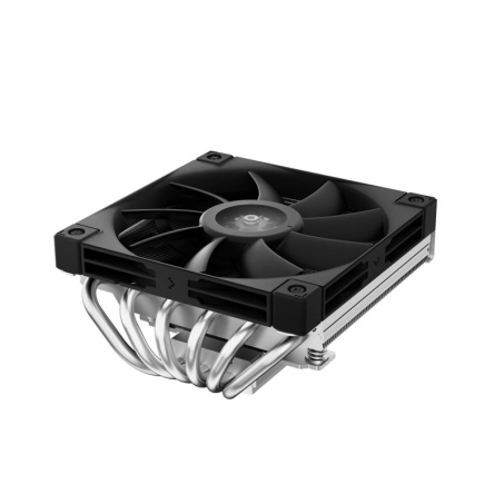 DeepCool AN600 Processor Air cooler 12 cm Aluminium, Must 1 pc(s)