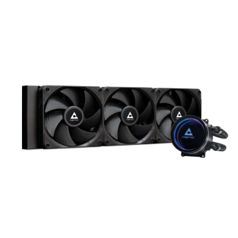 Chieftec Iceberg 360 DARK - ARGB Processor liquid cooling system - Radiator Size: 360 mm - for: AM4/AM5 LGA1851/1700/1200 - copper - 120 mm 