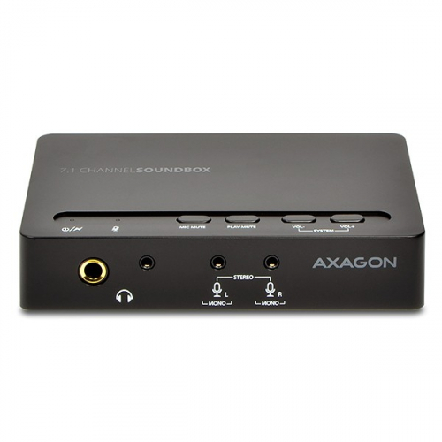 AXAGON AXAGON ADA-71, Soundbox USB2.0 real 7.1 audio