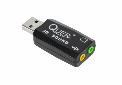 QUER Sound Card QUER 3D Plug&Play 2 channels