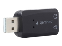 GEMBIRD SC-USB2.0-01 Gembird Premium USB sound card, Virtus Plus