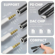 AXAGON ADA-HCPD USB-C 32bit PD external sound adapter