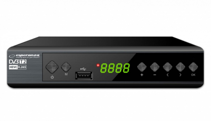 Esperanza DVB-T2 H.265/HEVC Digital Tuner/Decoder