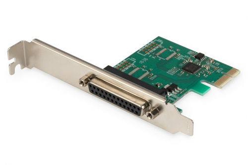 Digitus 1-Port Parallel Interface Card, PCIe