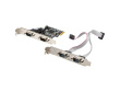 Lanberg PCI Express card 4x COM