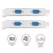 AXAGON AXAGON PCEA-S4N, PCIe controller 4x RS232