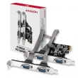 AXAGON AXAGON PCEA-S4N, PCIe controller 4x RS232