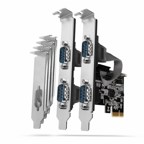 AXAGON AXAGON PCEA-S4N, PCIe controller 4x RS232