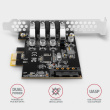 AXAGON AXAGON PCEU-43RS PCIe A dapter 4x USB3.0 UASP V
