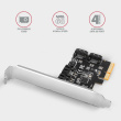 AXAGON AXAGON PCES-SA4X4 PCIe controller 4x port SATA