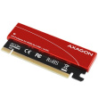 AXAGON PCEM2-S - Interface adapter - M.2 - M.2 NVMe Card - PCIe 3.0 x16 