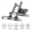 AXAGON AXAGON PCEA-PSN, PCIe controller 1x LTP 2x se