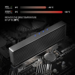 AXAGON PCEM2-XS adapter intern al x16 M.2 heatsink NVM