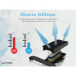 PCI Express Card (x4) > 1x M.2 NVME 2280/2260/2242 mit Kühlkörper RaidSonic