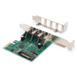 Digitus | USB 3.0, 4 Port, PCI Express Add-On card 4 Ports A/F External, VL805 chipset | DS-30221-1 DS-30221-1