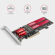 Axagon PCEM2-ND interface cards/adapter Internal M.2