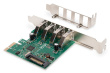 Digitus Add-On PCI Express Card USB 3.0 4xUSB 3.0, Chipset: VL805