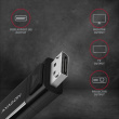 Axagon RVC-DPC video cable adapter 1.8 m USB Type-C DisplayPort Black