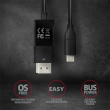 Axagon RVC-DPC video cable adapter 1.8 m USB Type-C DisplayPort Black