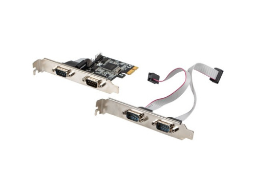 Lanberg PCE-DB9-004 interface cards/adapter Internal PCIe