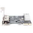 DIGITUS 1 x PCI Express Karte, Firewire 1394a (2+1 Port)